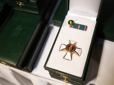 Állami kitüntetések átadása, 2026. március 13. Karmelita-kolostor - Fotó: Todoroff Lázár