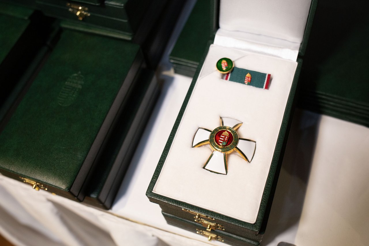 Állami kitüntetések átadása, 2026. március 13. Karmelita-kolostor - Fotó: Todoroff Lázár