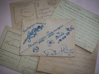Levelek a frontról Fónyad Dezső monori lelkésznek 2023. április 21. Fotó: Hurta Hajnalka