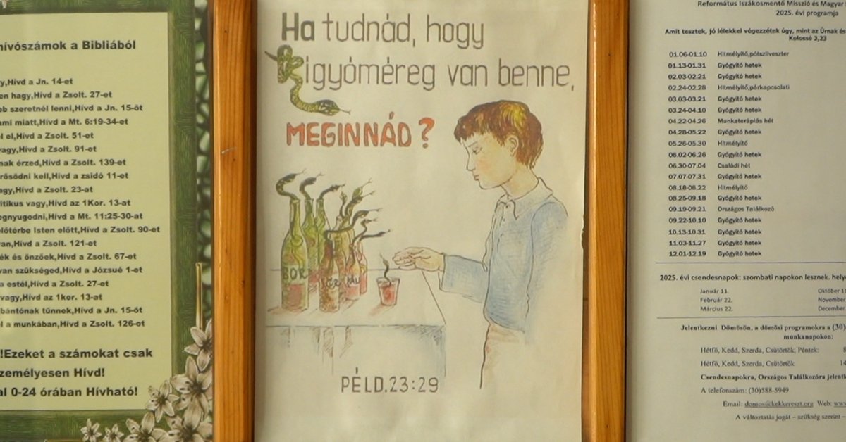 Az evangélium segítségével gyógyít a Református Iszákosmentő Misszió
