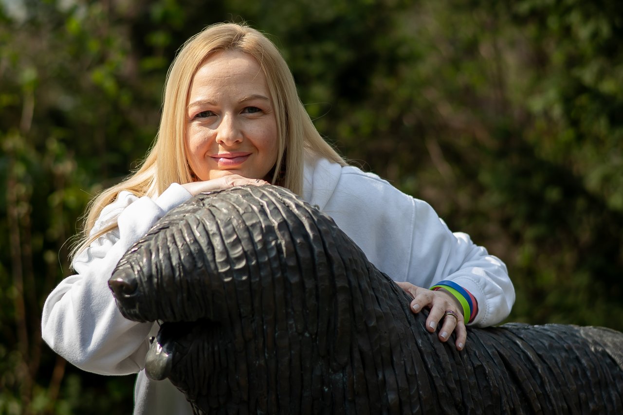 Vetter Szilvia a Közös ügyünk az állatvédelem Alapítvány kuratóriumi elnöke, 2026. április. Fotó: Sebestyén László 3.kép