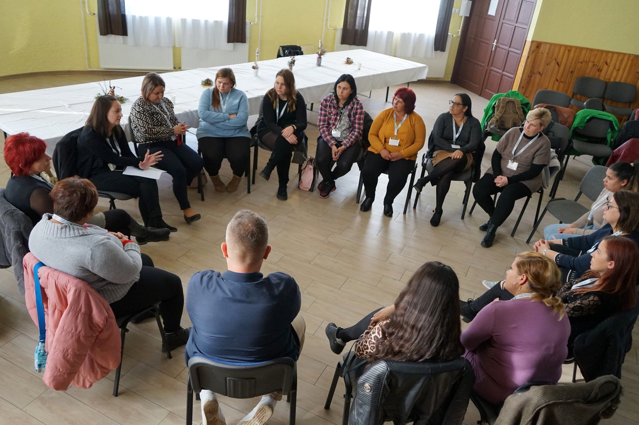 Felzárkózó települések munkatársi értekezlet, 2022. október 27. Hajdúszovát - Fotó: MRSZ
