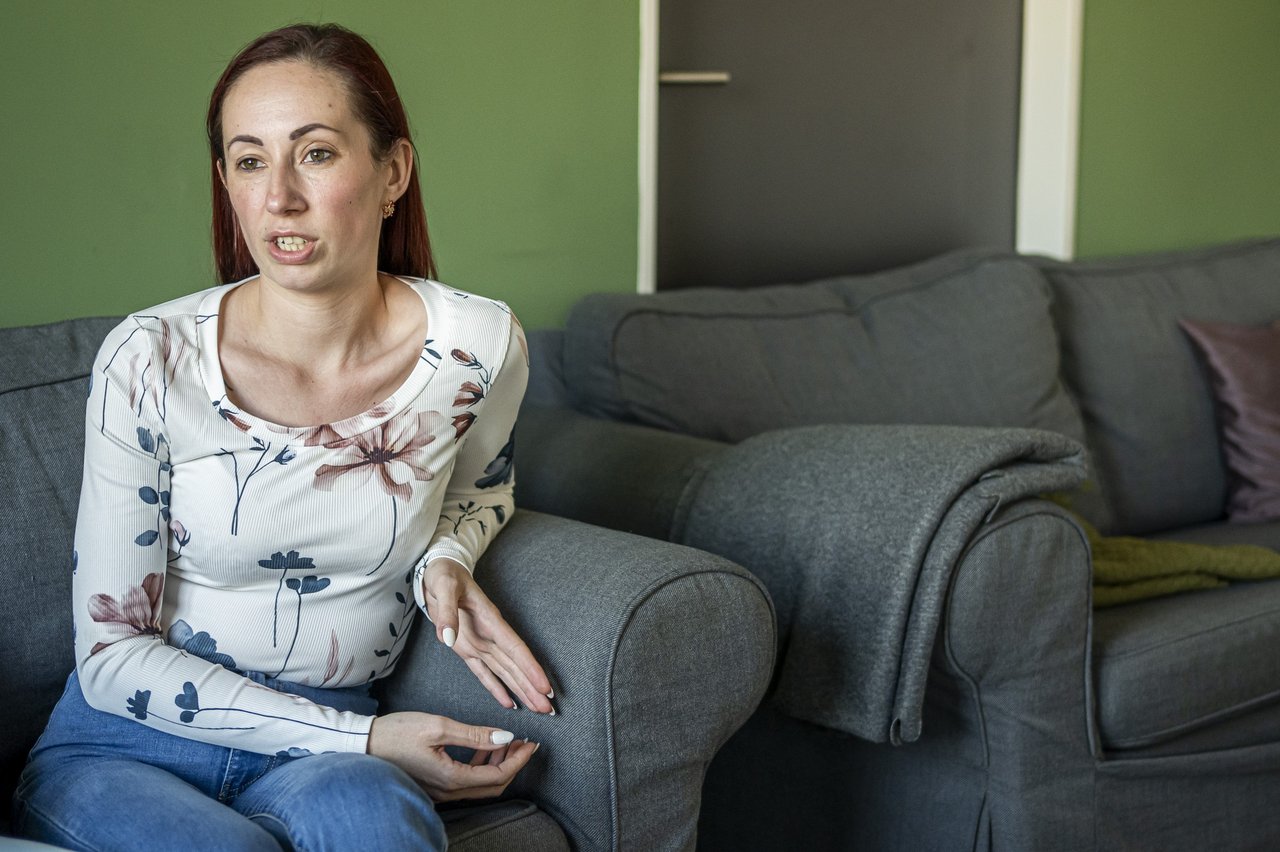 Major Ádi Duchenne-féle izomsorvadás kisfiú és családja (Major Viktória és Major Ádám, valamint testvére, Major Zsófia Emma) 2025 május - Fotó: Sebestyén László