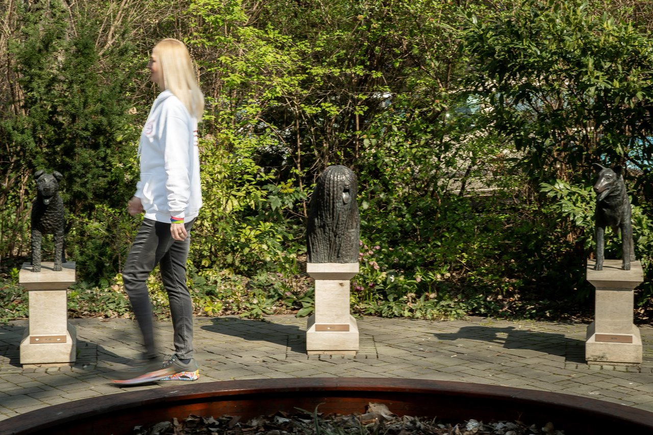 Vetter Szilvia a Közös ügyünk az állatvédelem Alapítvány kuratóriumi elnöke, 2026. április. Fotó: Sebestyén László 4.kép