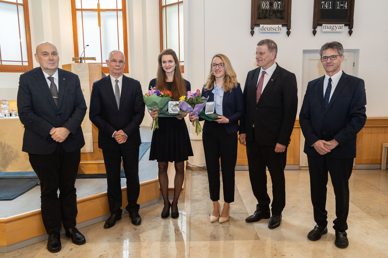 Dizseri Tamás Szeretetszolgálati-díj és a hozzá tartozó ifjúsági tagozati kitüntetések átadása 2025 március 7-én a Hold utcai templomban - Fotó: Hurta Hajnalka