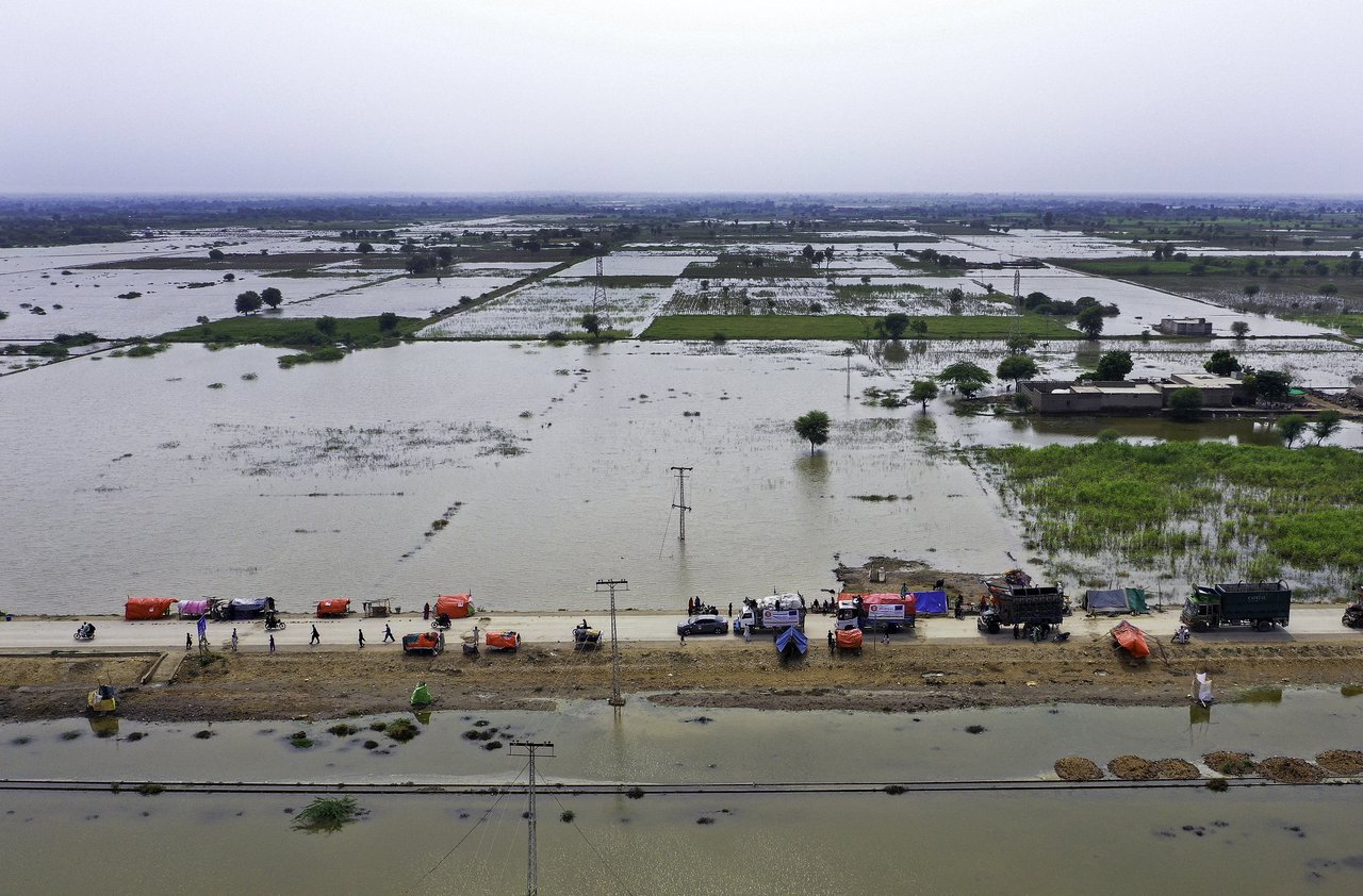 Pakisztáni árvíz 2022 - Fotó: Flickr / EU Civil Protection and Humanitarian Aid / Abdul Majeed