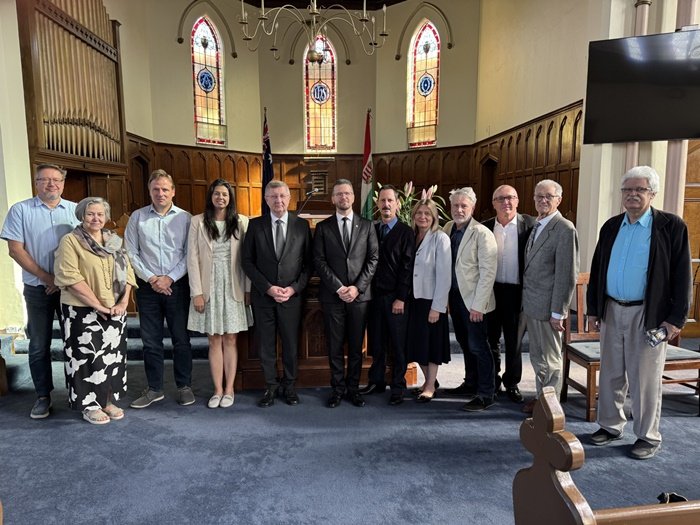 Melbourne-i látogatás ttre