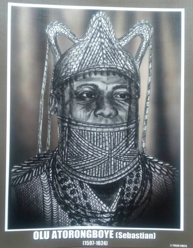 6th Olu Ogiame Atorongboye (I. Sebestyén) Warri első keresztyén nevű királya (Nigéria) forrás: warrikingdom.org