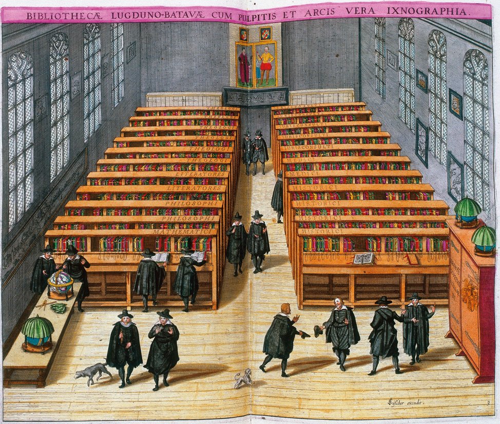 A leideni egyetem könyvtára, 1610