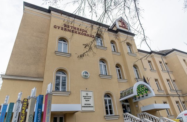 Bethesda Gyermekkórház 2026 december fejlesztések (f.Bazánth Ivola)