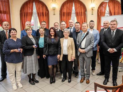 Bethesda díjátadó, Reformáció napi ünnepség 2025, csoportkép (f.Sebestyén László)