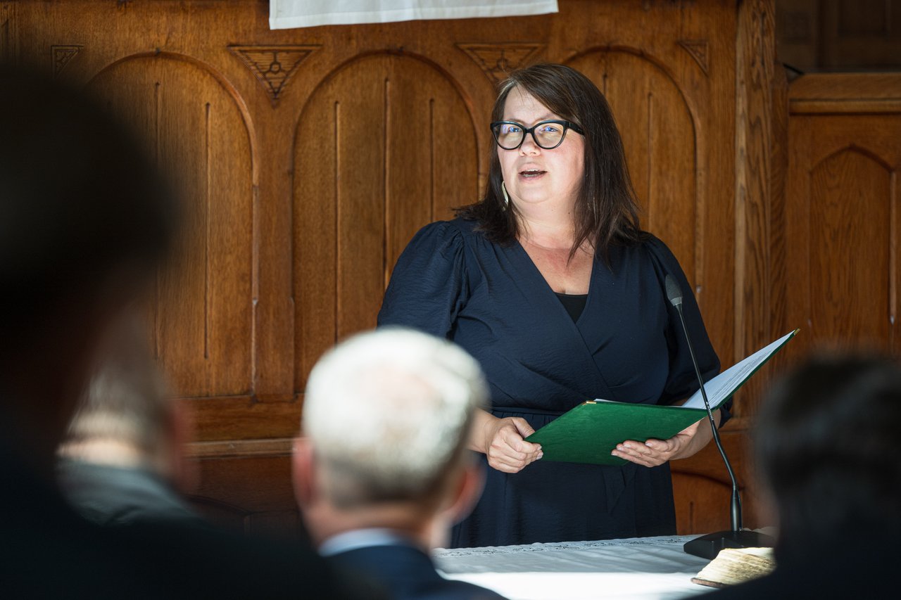 Börtönmissziós jubileumi istentisztelet, Katona Viktória 2025.09.15 (f.Magyaródi Milán)