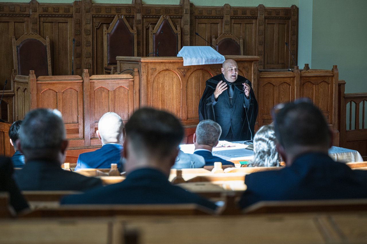 Börtönmissziós jubileumi istentisztelet, Steinbach József 2025.09.15 (f.Magyaródi Milán)