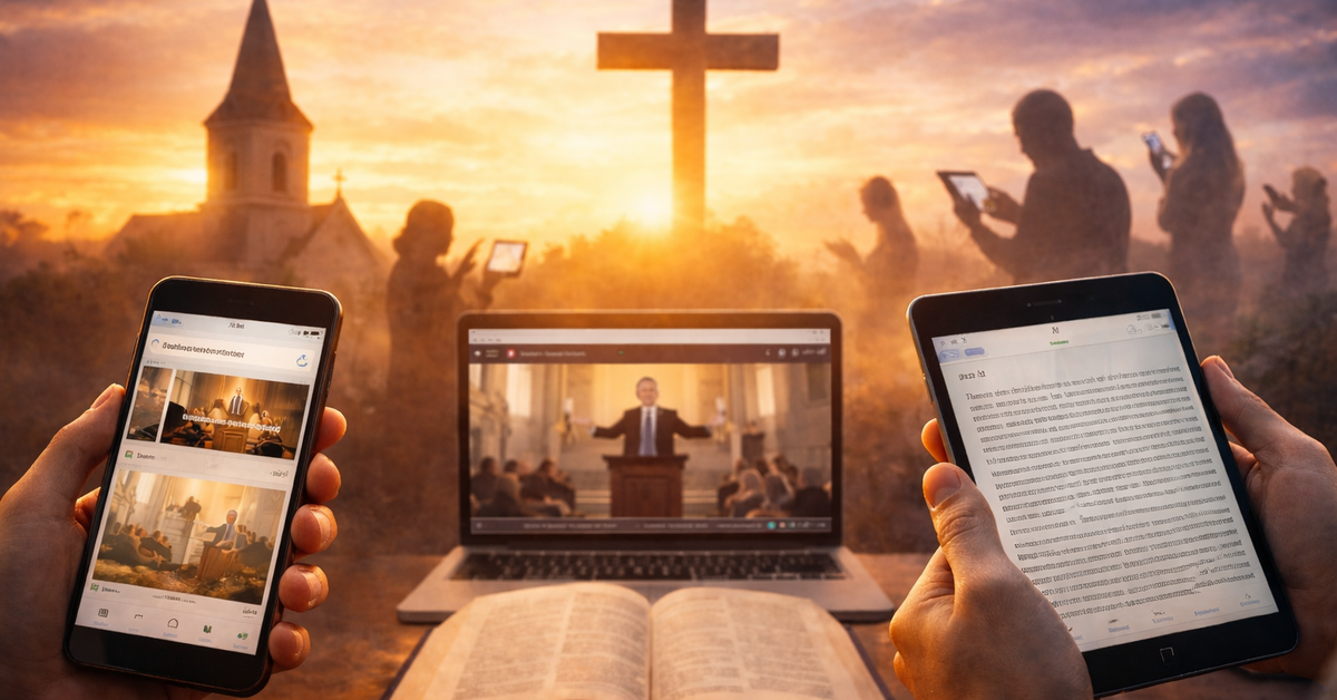 Egyre többen az online térben találnak rá a hitéleti tartalmakra