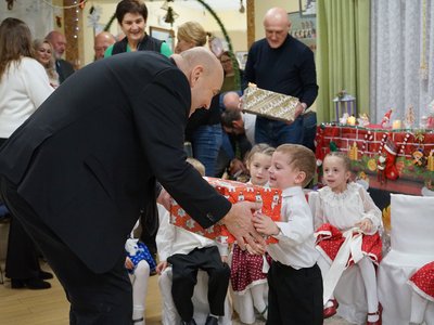 Zsinati elnökség, Dunántúli Egyházkerület vezetői és MRSZ vezetés látogatása Kárpátalján - 2025. december 16. - Fotó: MRSZ