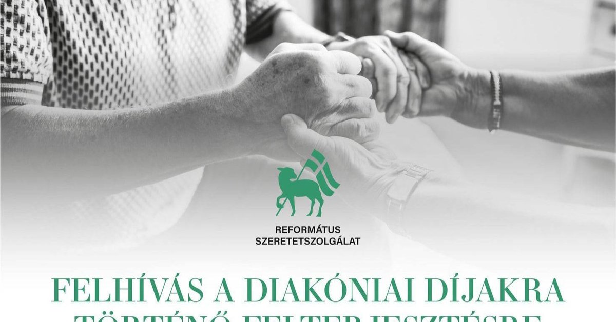 Elkezdődött a felterjesztési lehetőség a diakóniai díjakra