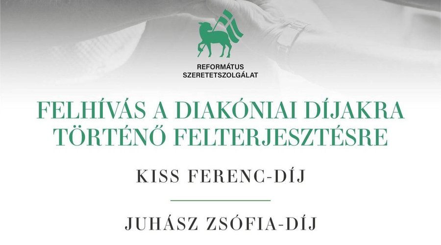 Diakónia díjak_felhívás_felterjesztési lehetőség 2026