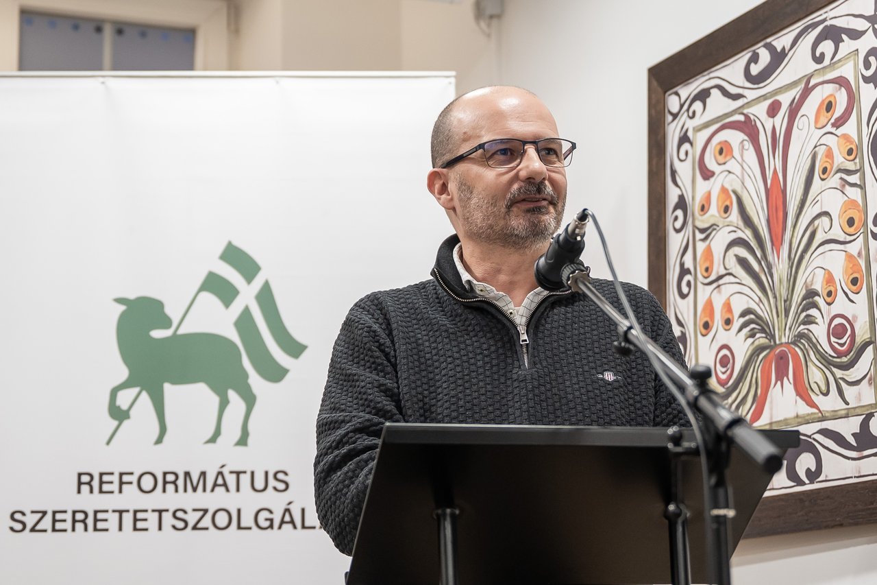 Gyökössy könyvbemutató 2026.02.17. Székely-Gyökössy Szabolcs (f.Sebestyén László)