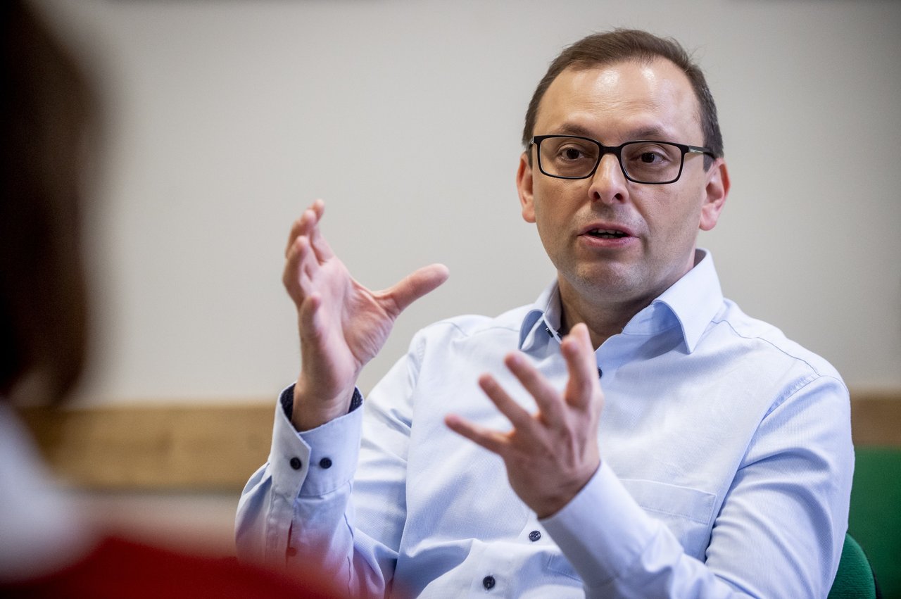 Hodánics Tamás, kecskeméti kórházlelkész 2025 (f.Újvári Sándor)