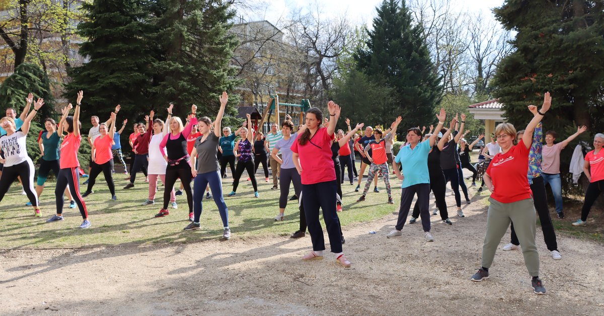 Mozgással a gyógyítókért: Aktív kórházak program