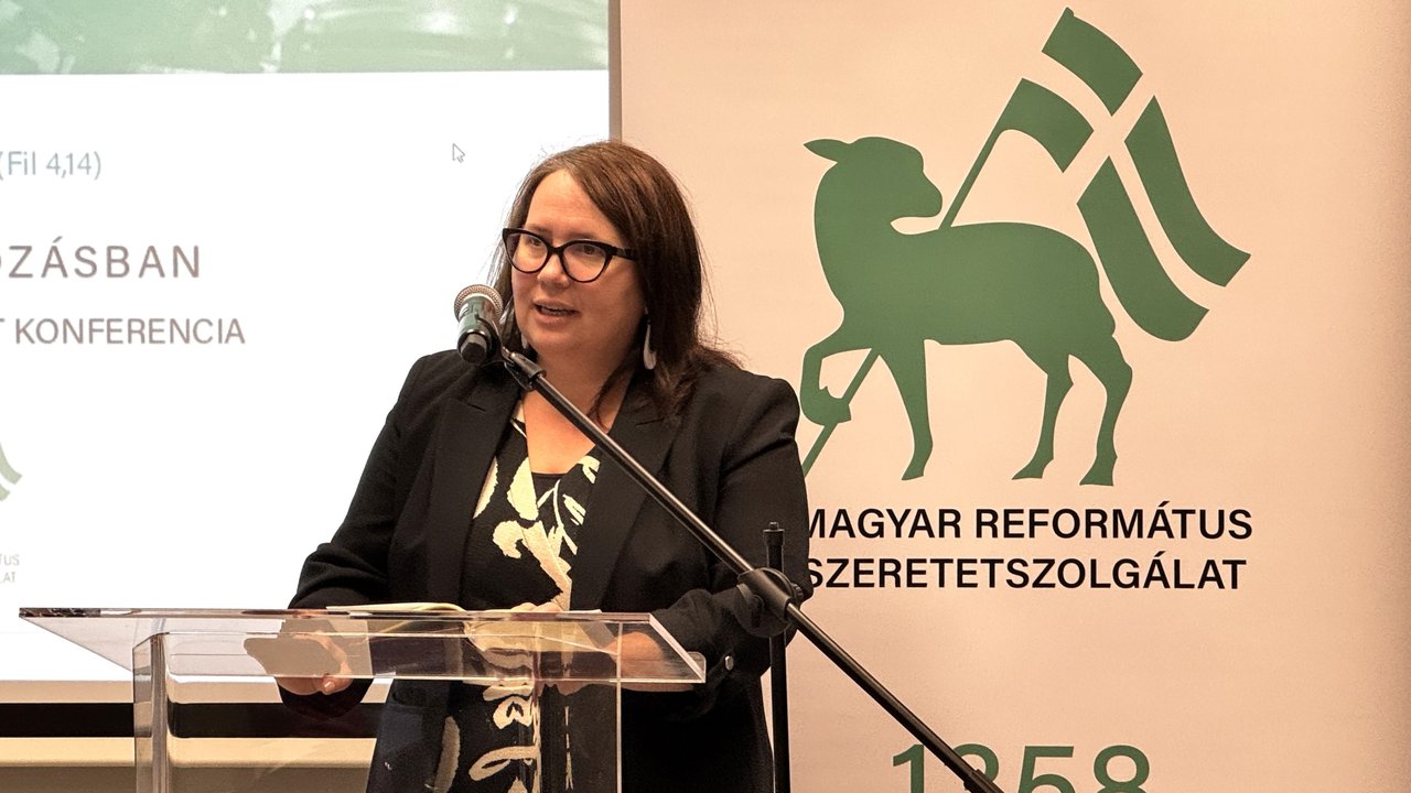 Katona Viktória. FETE konferencia, Bp, Károli XIII. kerület, 2025. szeptember 25. - Fotó: MRSZ
