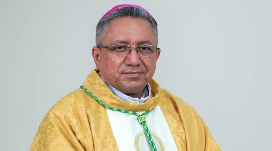 Isidoro Mora nicaraguai püspök 2023 dec - Fotó: Facebook/Katholiken