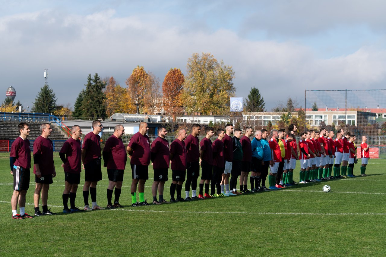 Jótékonysági futballmérkőzés - lelkészválogatott - honvédség 2025. október 25. Nagykanizsa - Fotó: Szervezők / Horváth Sámuel