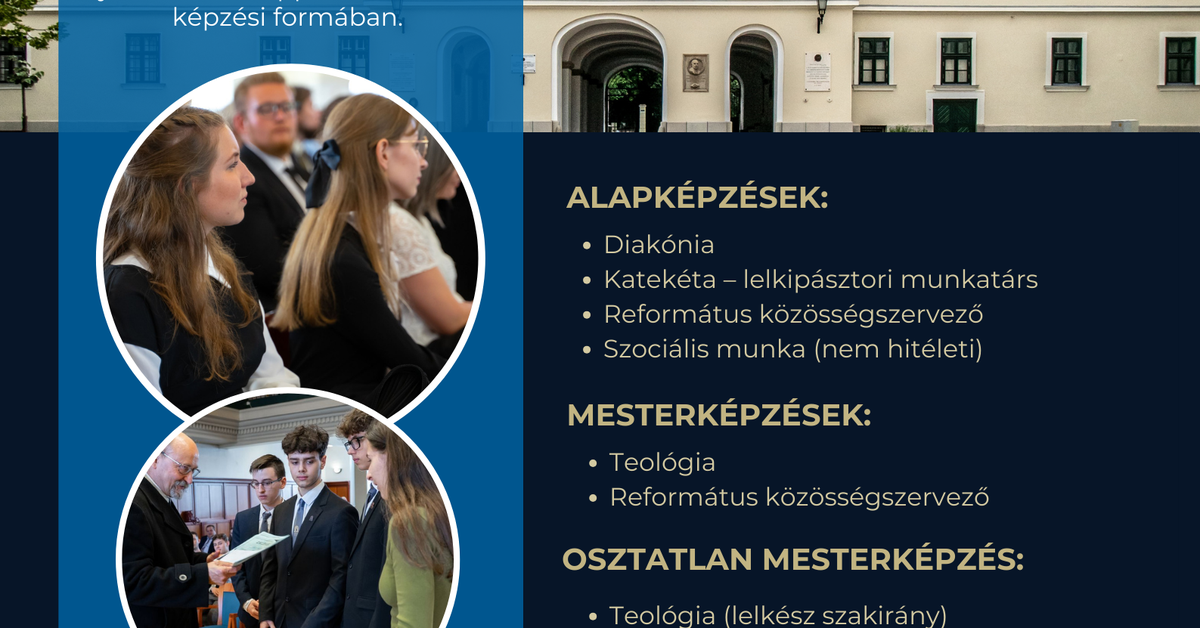 Hitéleti és nem hitéleti szakokon is várják a diákok jelentkezését a sárospataki egyetem pótfelvételijén