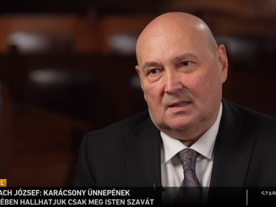 Steinbach József M1 karácsonyi interjú 2025