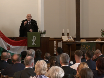 Steinbaxh József MEÖT istentisztelet 2026 Protestáns Sokadalom RKK