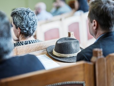 Kibocsátó istentisztelet, bortókép 05.05. (f.Magyaródi Milán)