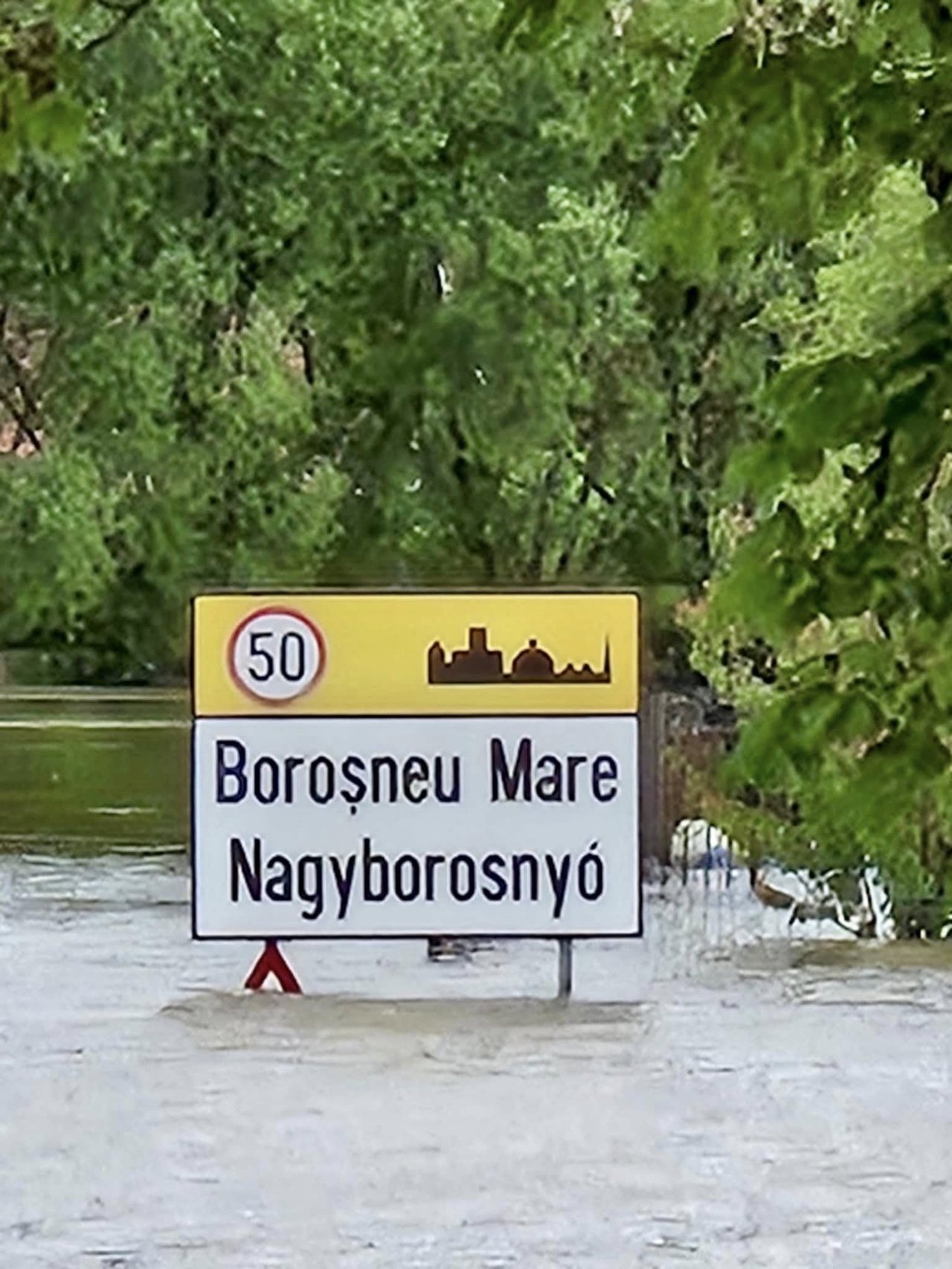 Nagyborosnyó település árvíz 2025 MRSZ