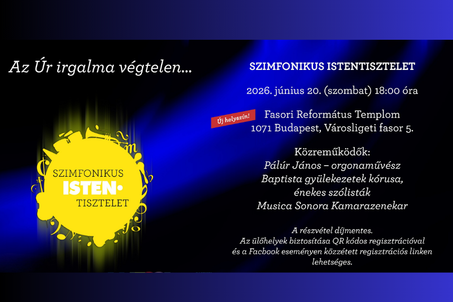 szimfonikus istentisztelet fasori gyülekezet
