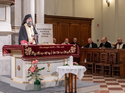 Ökumenikus imahét nyitóistentisztelet, Kálvin tér 2026 (f.Bazánth Ivola)