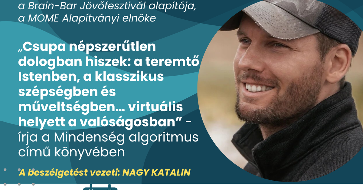 Böszörményi-Nagy Gergely lesz a Prúsz-klubestsorozat következő vendége