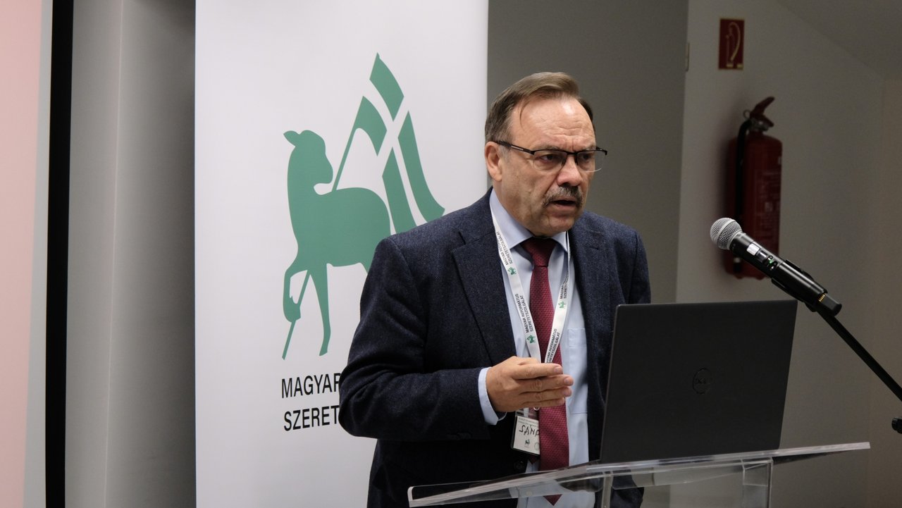 Fazakas Sándor. FETE konferencia, Bp, Károli XIII. kerület, 2025. szeptember 25. - Fotó: MRSZ