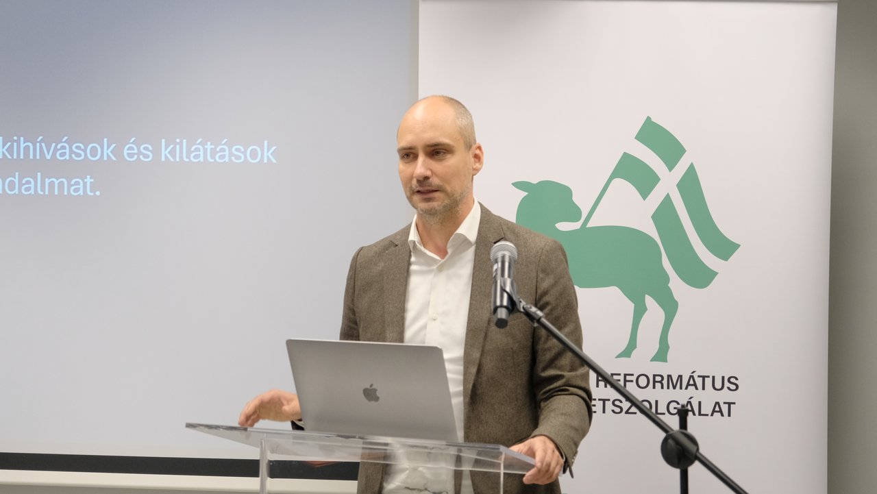 Duráczky Bálint. FETE konferencia, Bp, Károli XIII. kerület, 2025. szeptember 25. - Fotó: MRSZ
