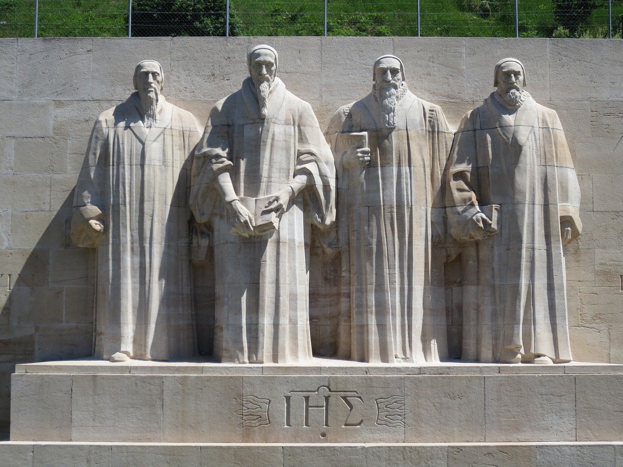 Reformáció emlékmű Genfben- Forrás: Wikipedia