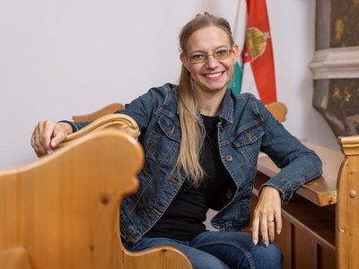 Sallayné Sziki Judit, bodajki református lelkész 2023. (f.Kiss László)
