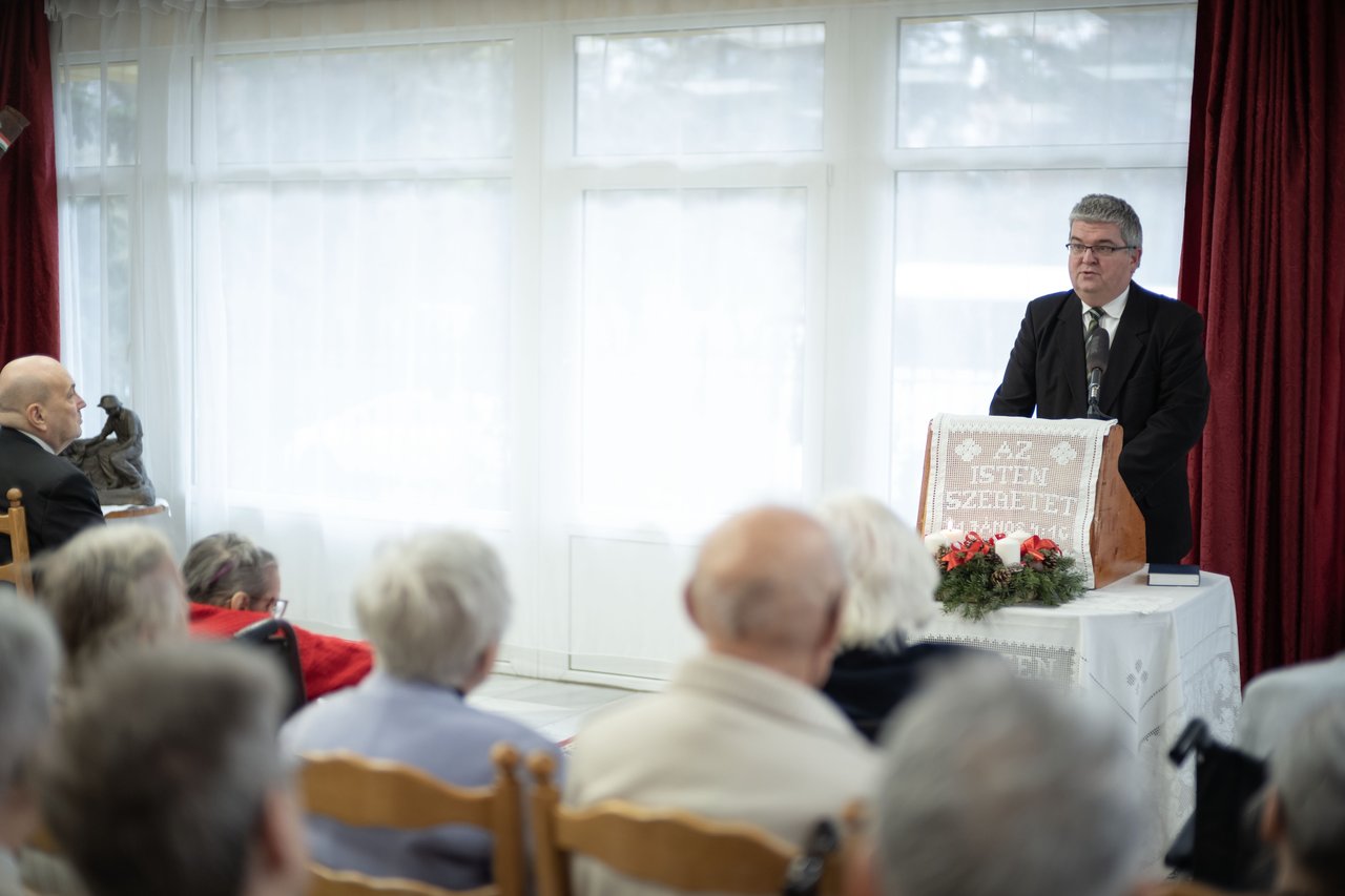 Schweitzer otthon adventi eseménye 12.05. Czibere Károly (f.Todoroff Lázár)