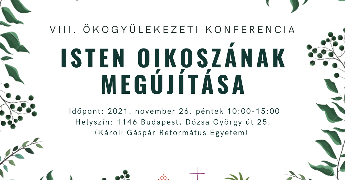 VIII. Ökogyülekezeti konferencia