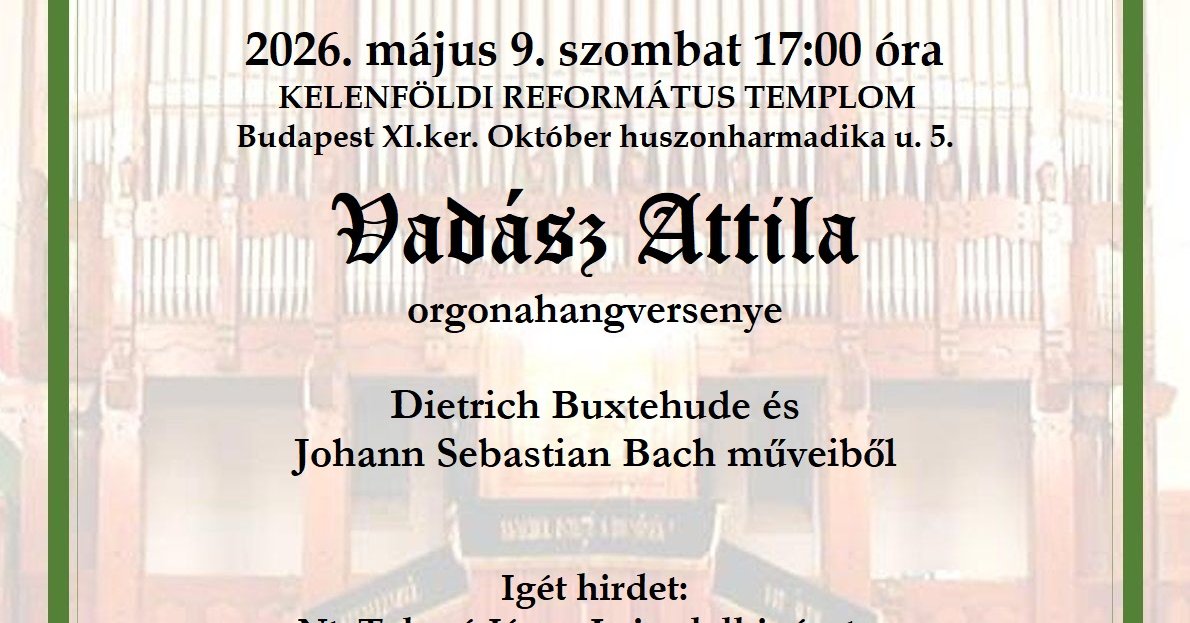 Májusban is Kelenföldi Barokk Esték