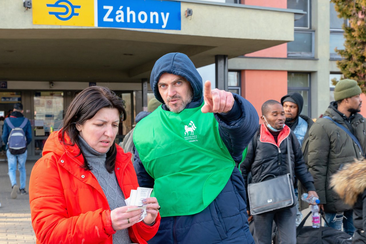 Határmenti riport - 2022. március 1. - Záhony  -Fotó: Zelenka Attila