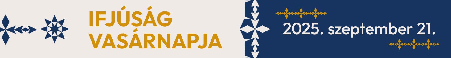 Ifjúság vasárnapja banner 2025