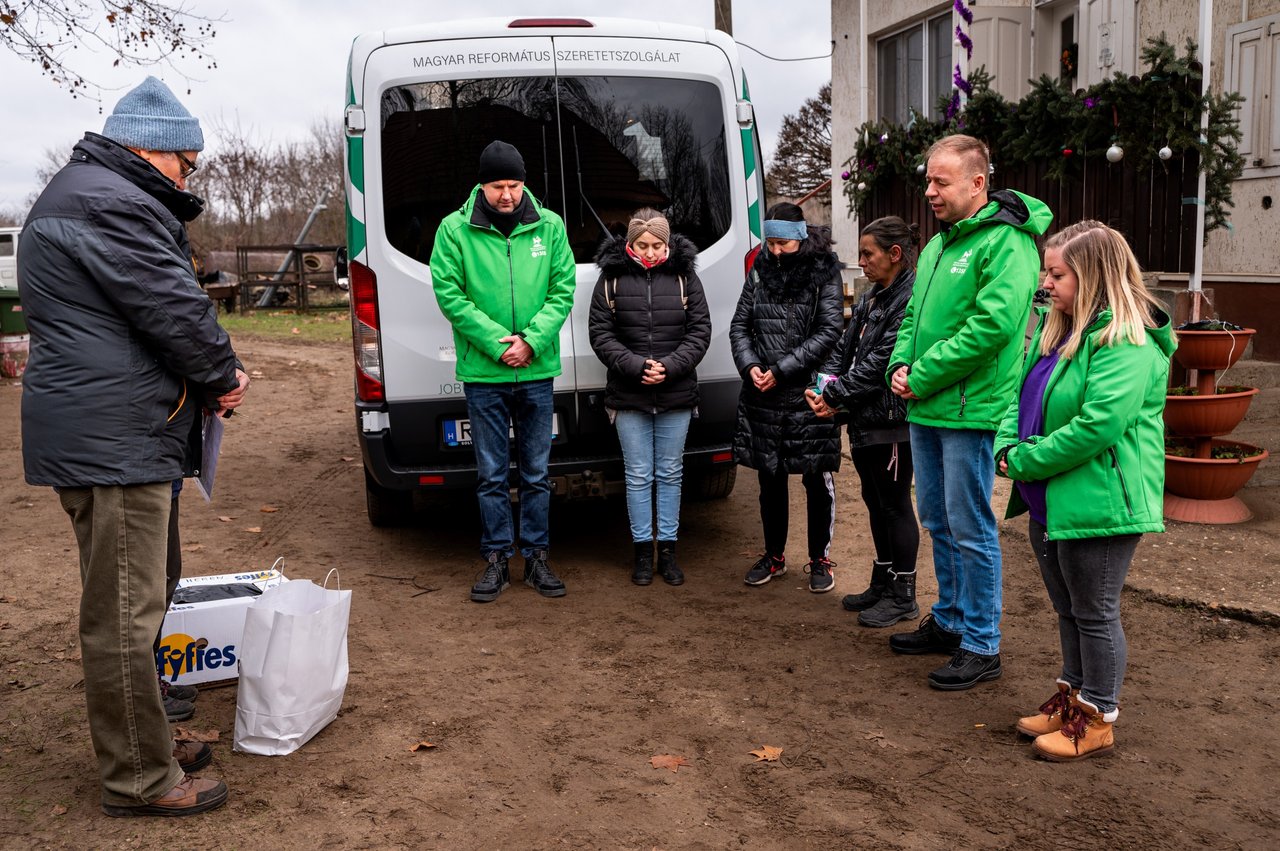 MRSZ Bodaszőlő, adventi adomány riport 2024. december. Fotó: Pocsai Petra