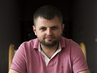 Birta Zoltán, Pulzus Rádió főszerkesztő - 2021. augusztus. Fotó: Somorjai Balázs