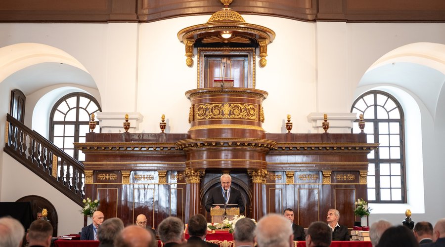 Zán Fábián Sándor. A Magyar Református Egyház Közös Zsinata, 2025. május 23. Debrecen - Fotó: Pocsai Petra