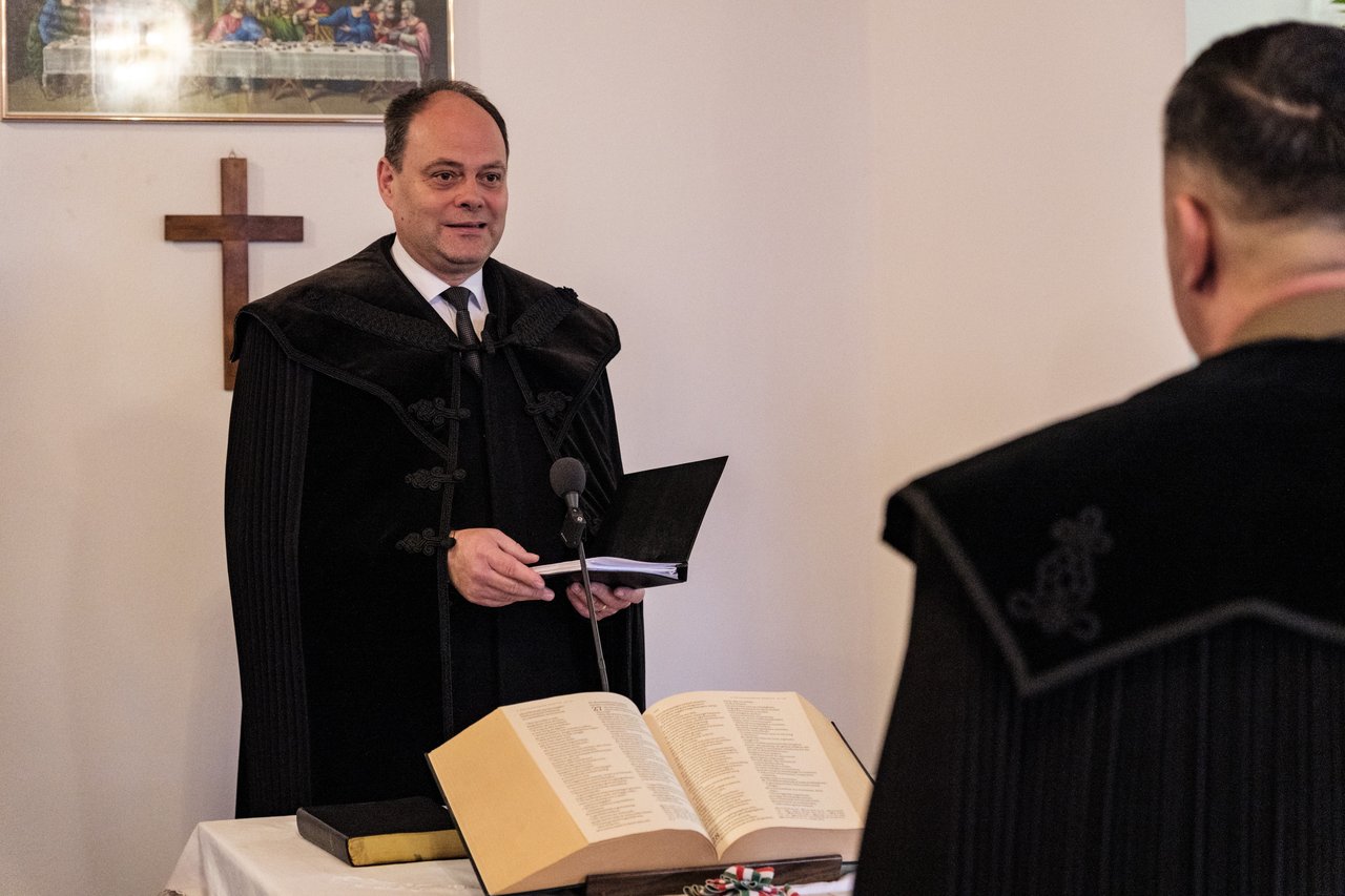 Hadházi Tamás - Sajtos Sz. beiktatás 2026 Zelenka