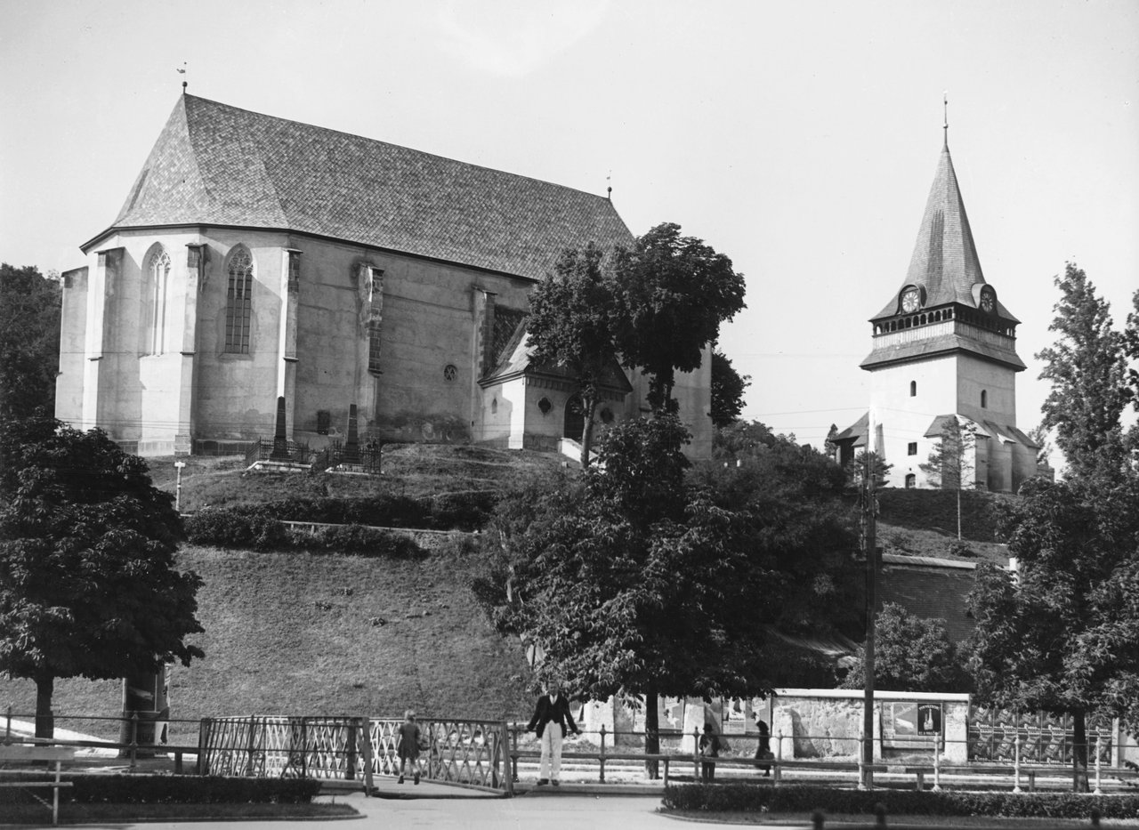 Avasi templom 1935 Fortepan / Somlai Tibor