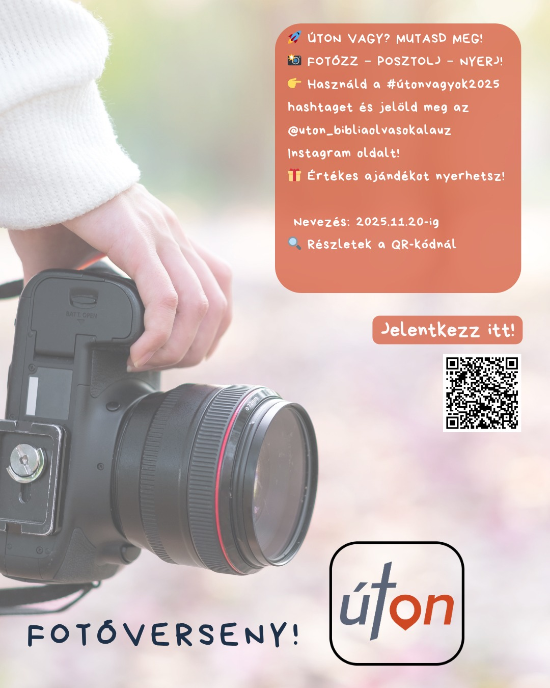 úton vagy fotóverseny 2025